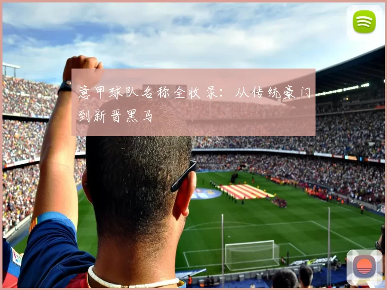 意甲球队名称全收录：从传统豪门到新晋黑马